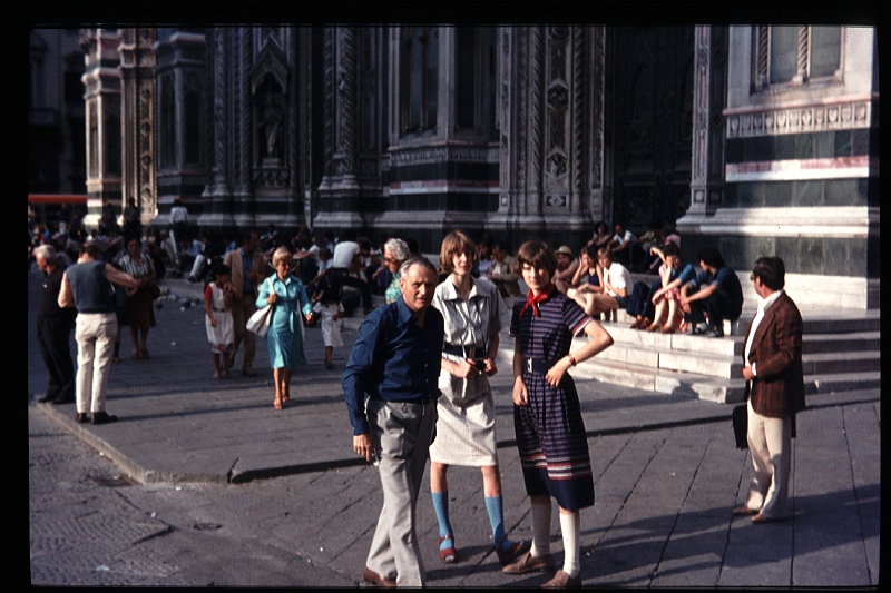 19.Florence jul 1977 Rino,Brigitte,Marion.JPG